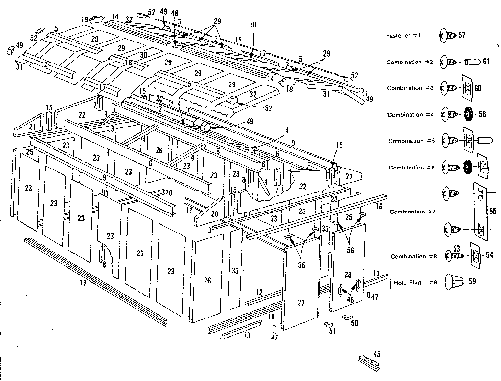 Sears 696604451 replacement parts diagram