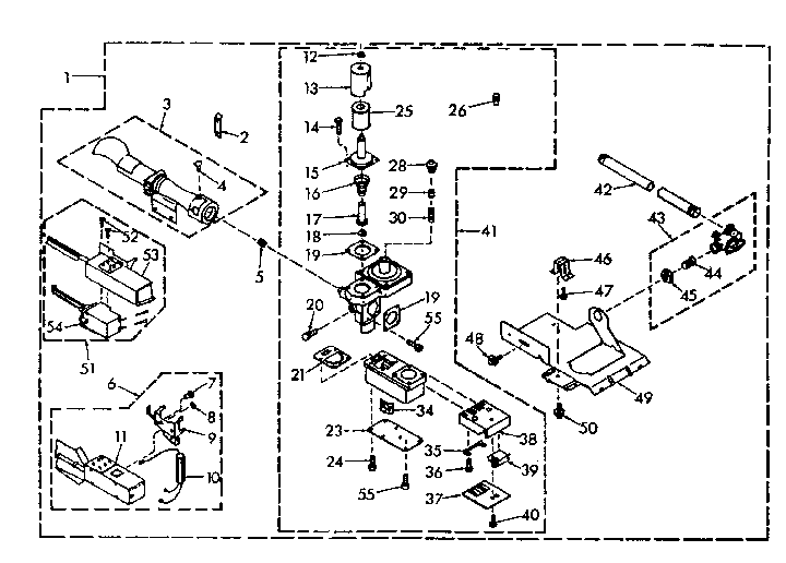 Kenmore 1106817220 burner assembly diagram