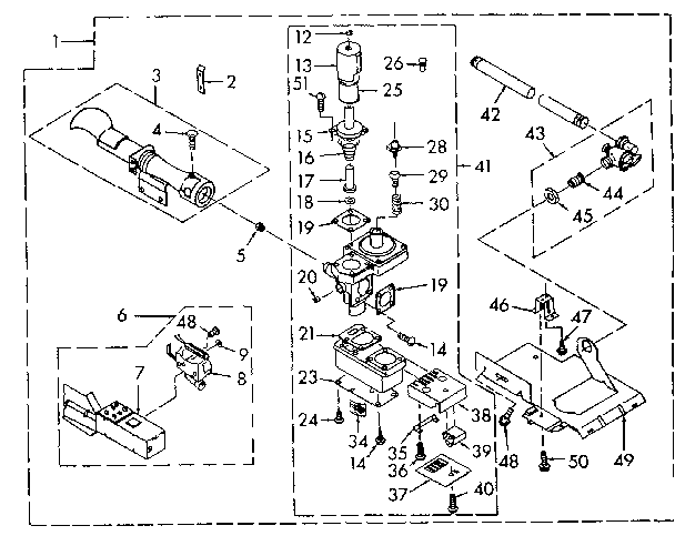Kenmore 1106817220 burner assembly diagram
