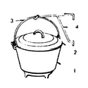 Kenmore 229842021 ornamental knob diagram