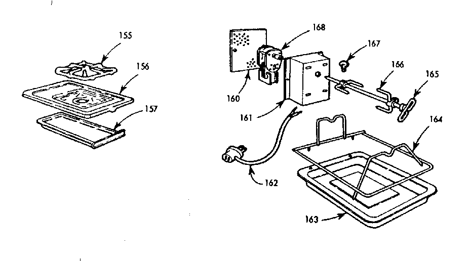 Kenmore 103757630 optional equipment diagram