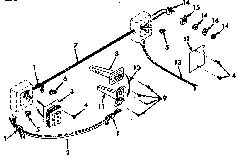 Kenmore 86764561 control box diagram