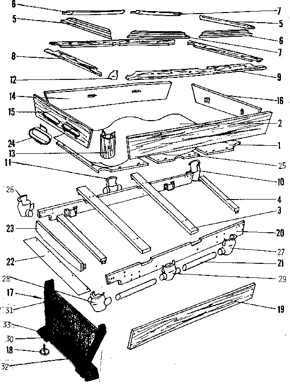 Sears 85425378-2 unit parts diagram