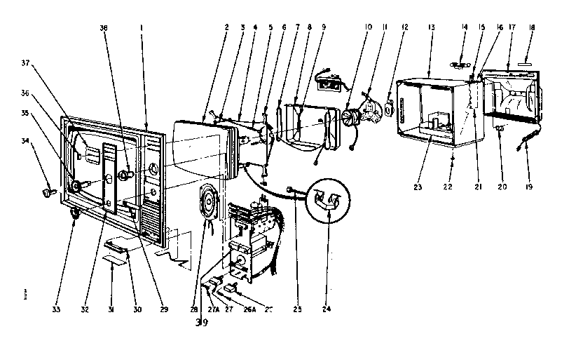 LXI 52843270200 cabinet parts (528.43270200) diagram