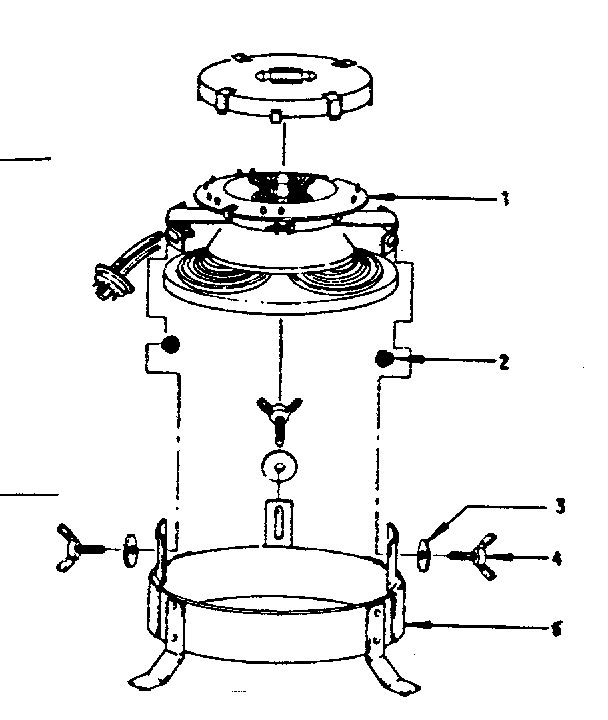 LXI 52843270200 deflection yoke assembly diagram