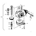 Craftsman 13965233 motor assembly diagram
