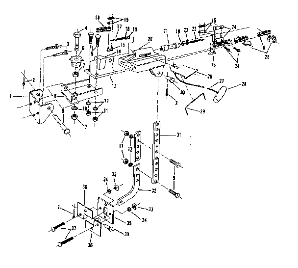 Craftsman 139650100 rail assembly diagram