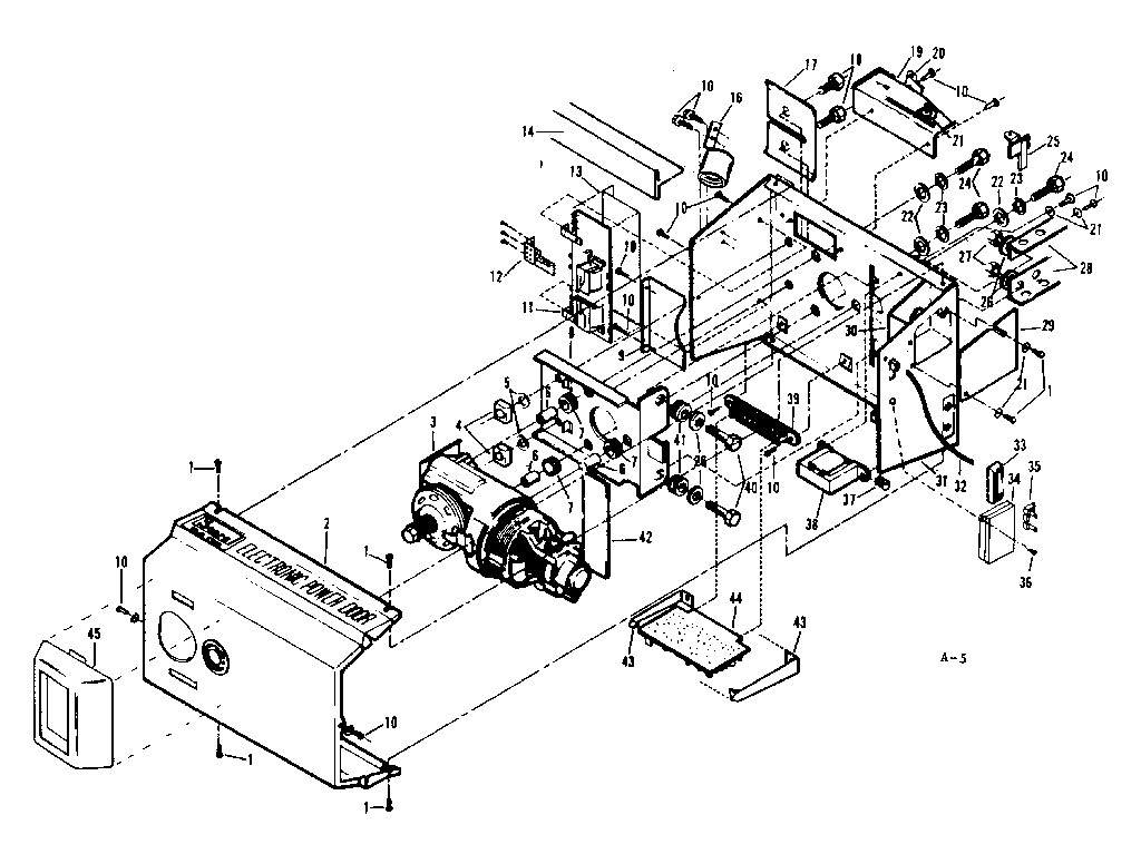 Craftsman 139651120 chassis assembly diagram