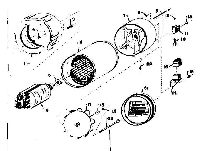 Craftsman 5803188-3 stator assembly diagram