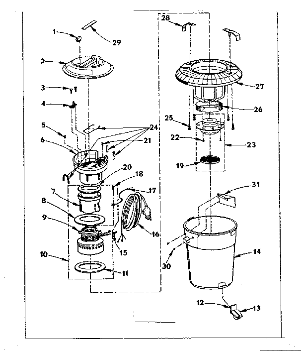 Kenmore 1758513180 base assembly diagram