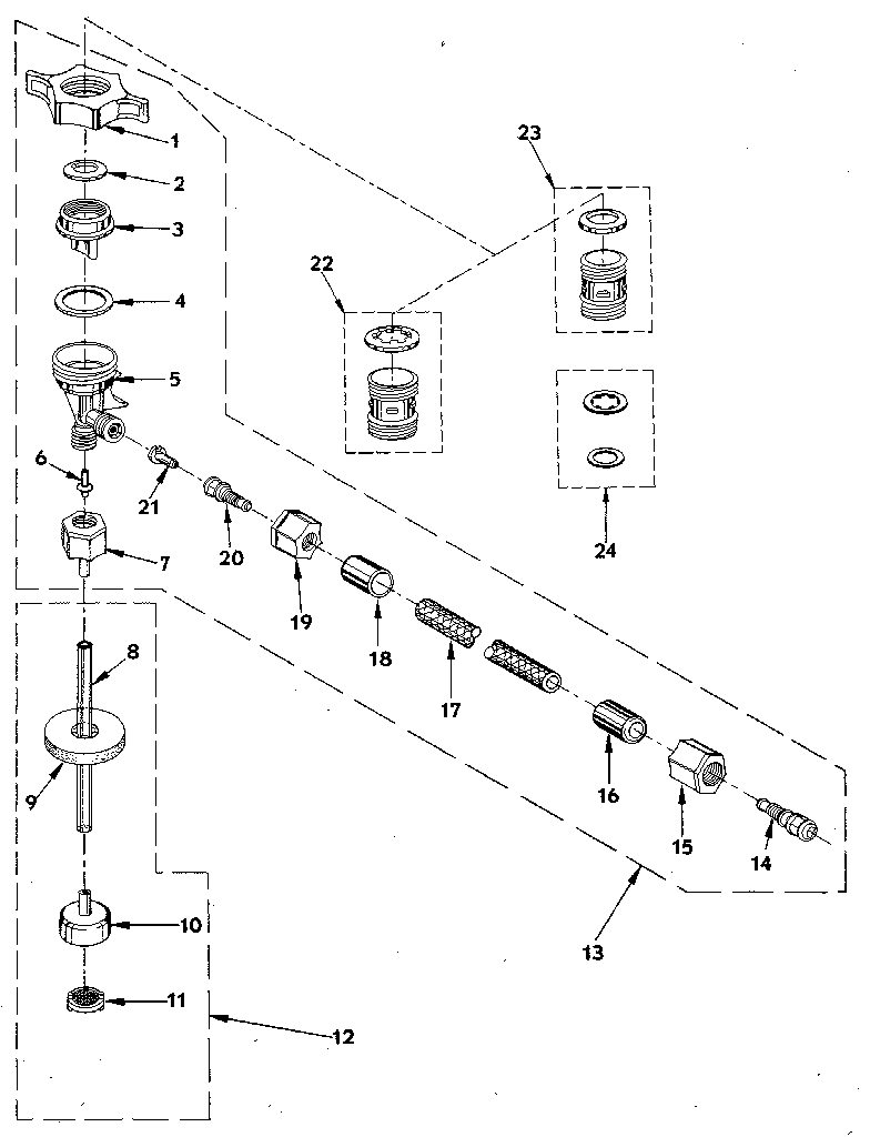Kenmore 1758513180 check valve assembly diagram