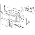 Kenmore 414660500 cabinet diagram