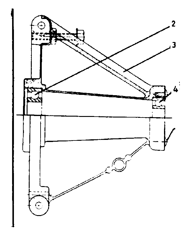 Huebsch 30-30 trunnion housing assembly diagram