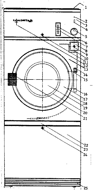 Huebsch 30-30 cabinet diagram
