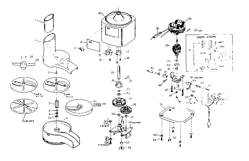 Kenmore 793832100 replacement parts diagram
