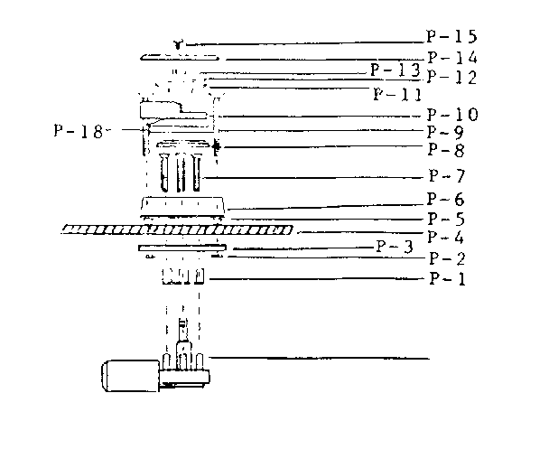 Powerwinch P-250 power winch diagram