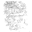 Kenmore 1037966710 body section diagram
