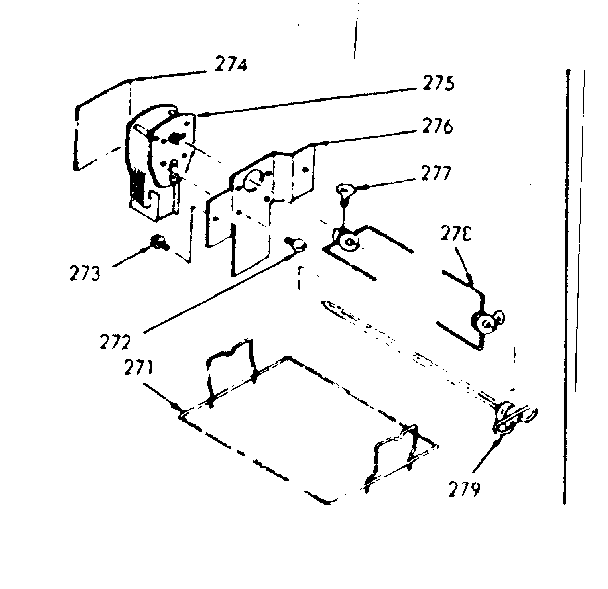 Kenmore 1037966740 rotisserie kit no. 7106730 diagram