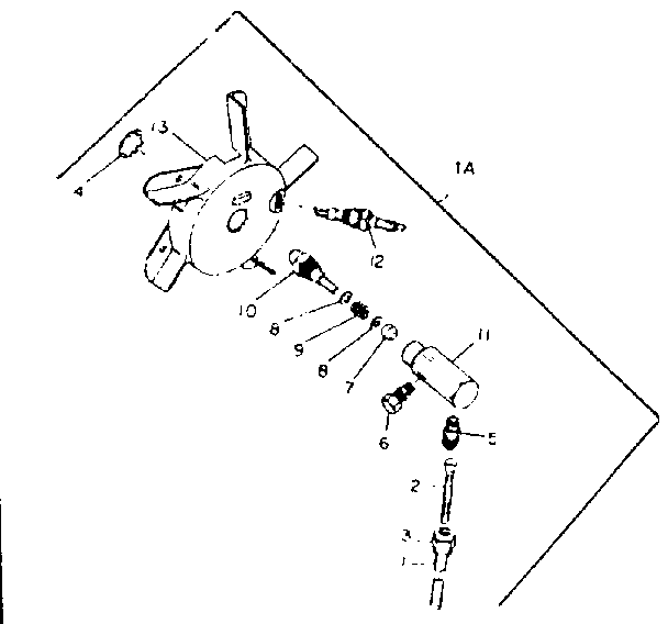 Kenmore 583409940 burner head assembly diagram