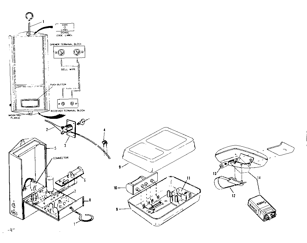 Craftsman 139654030 radio controls diagram