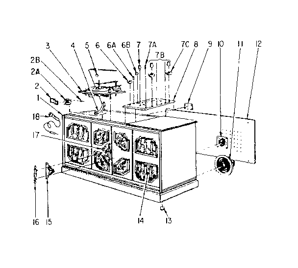LXI 52830555410 cabinet diagram