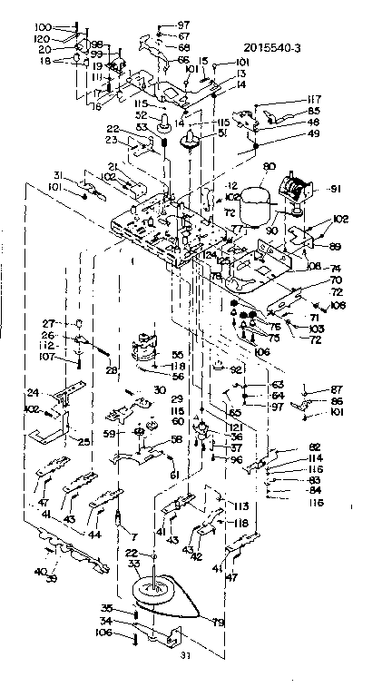 LXI 13291852800 cassette mechanism diagram