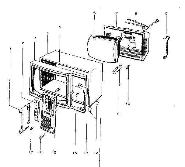 LXI 56442070800 cabinet diagram