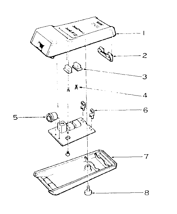 LXI 56442070800 remote control transmitter diagram