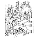 Kenmore 1037486762 burner section diagram