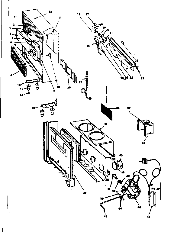 Preway FYP75D-3004 replacement parts diagram