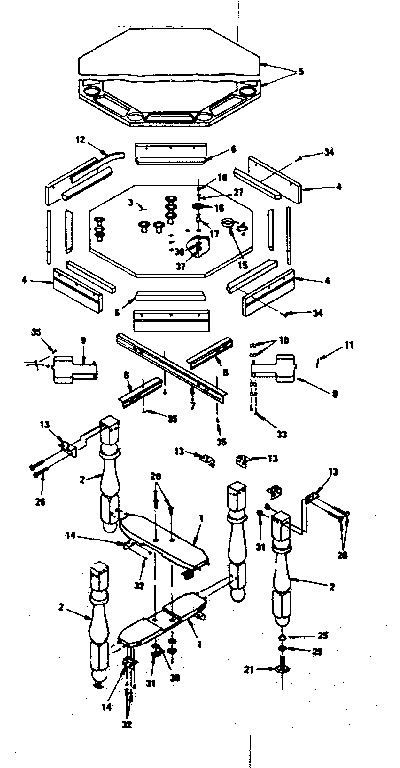 Sears 52726374 unit parts diagram