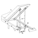 DP 5000-INCLINE BENCH incline support diagram