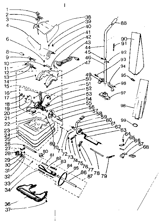 Kenmore 17531700 unit parts diagram