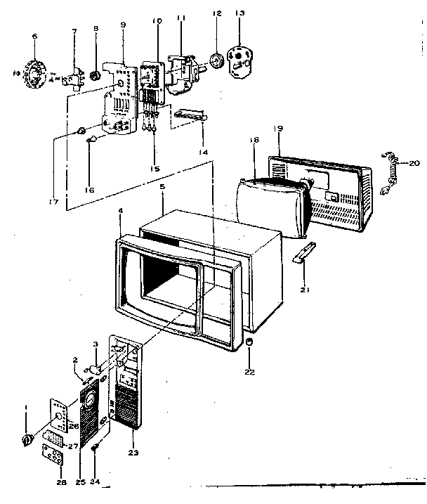 LXI 56442010050 cabinet diagram