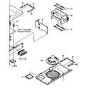 LXI 56436300150 speaker and battery compartment assembly diagram