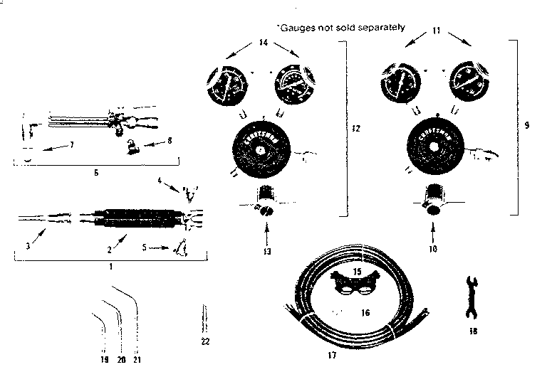 Craftsman 31354460 unit parts diagram