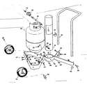 Kenmore 2582337770 cart and lp fittings diagram