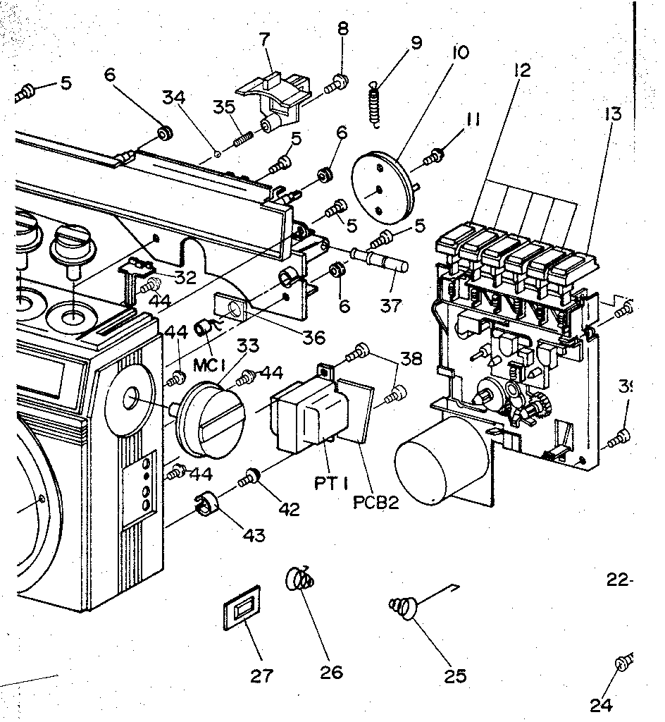 LXI 56421220251 cabinet diagram