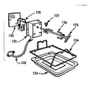 Kenmore 103729622 optional equipment - oven rotisserie diagram