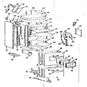 Kenmore 1037356304 body section diagram