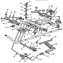 Kenmore 103736626 burner section diagram
