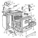 Kenmore 1037466114 body section diagram