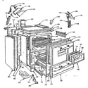 Kenmore 1037486241 body section diagram