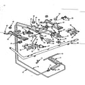 Kenmore 103761620 burner section diagram
