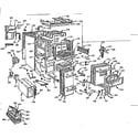 Kenmore 103786619 body section diagram