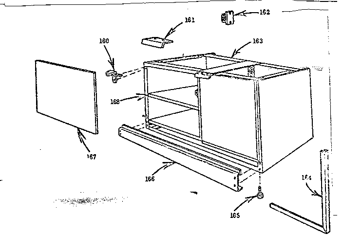Kenmore 103794610 base cabinet diagram