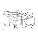 Kenmore 103794620 base cabinet diagram