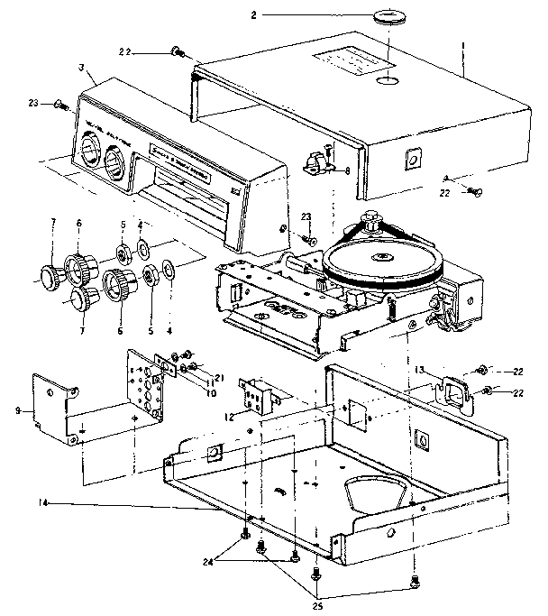 LXI 56450700 chassis disassembly diagram