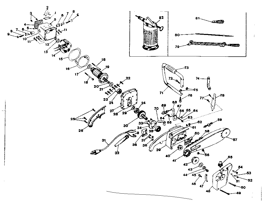 Craftsman 31534030 replacement parts diagram