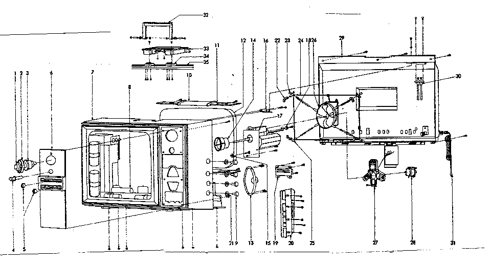 LXI 4121* cabinet diagram